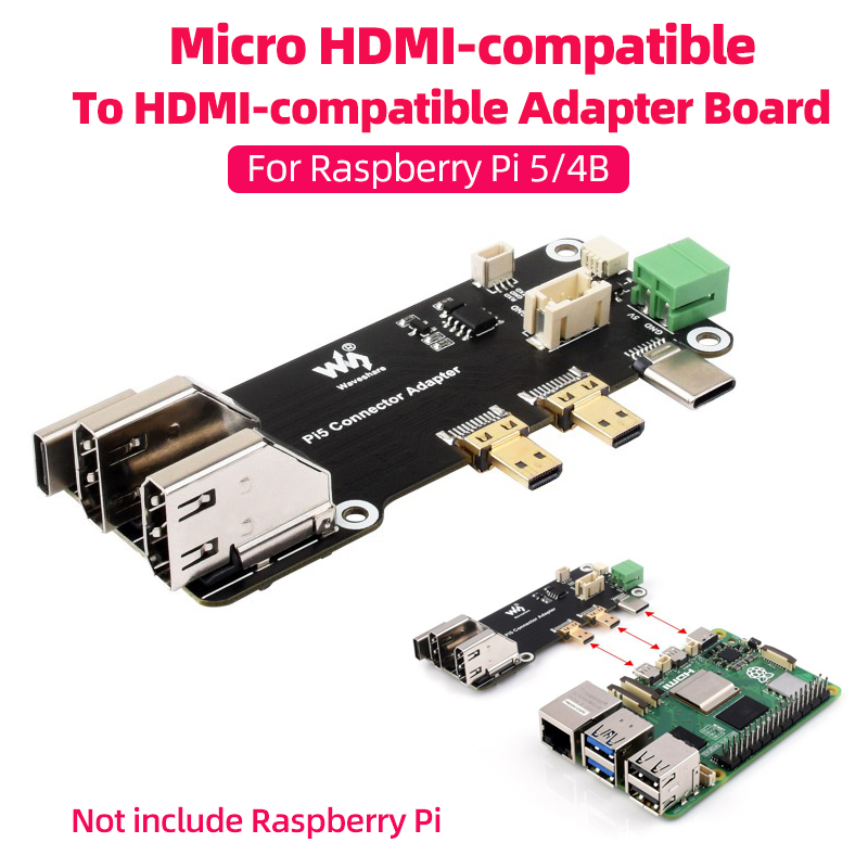 Argon One V3 M.2 Nvme Case - Micro hdmi-compatível com hdmi-c adaptador multifuncional
