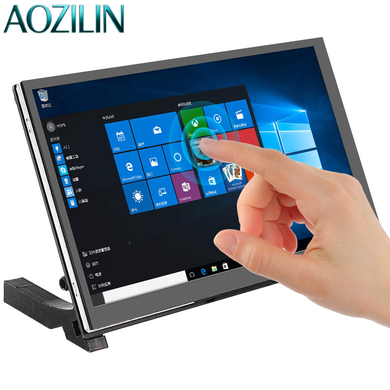 AOZILIN Monitor HD Pequeno com - Raspberry Pi 10.1 Inch Capacitive Touch Screen Ips avaliação e preço