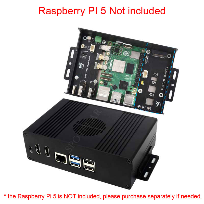 Raspberry pi 5 box case kit-c  - Argon One V3 M.2 Nvme Case avaliação e preço