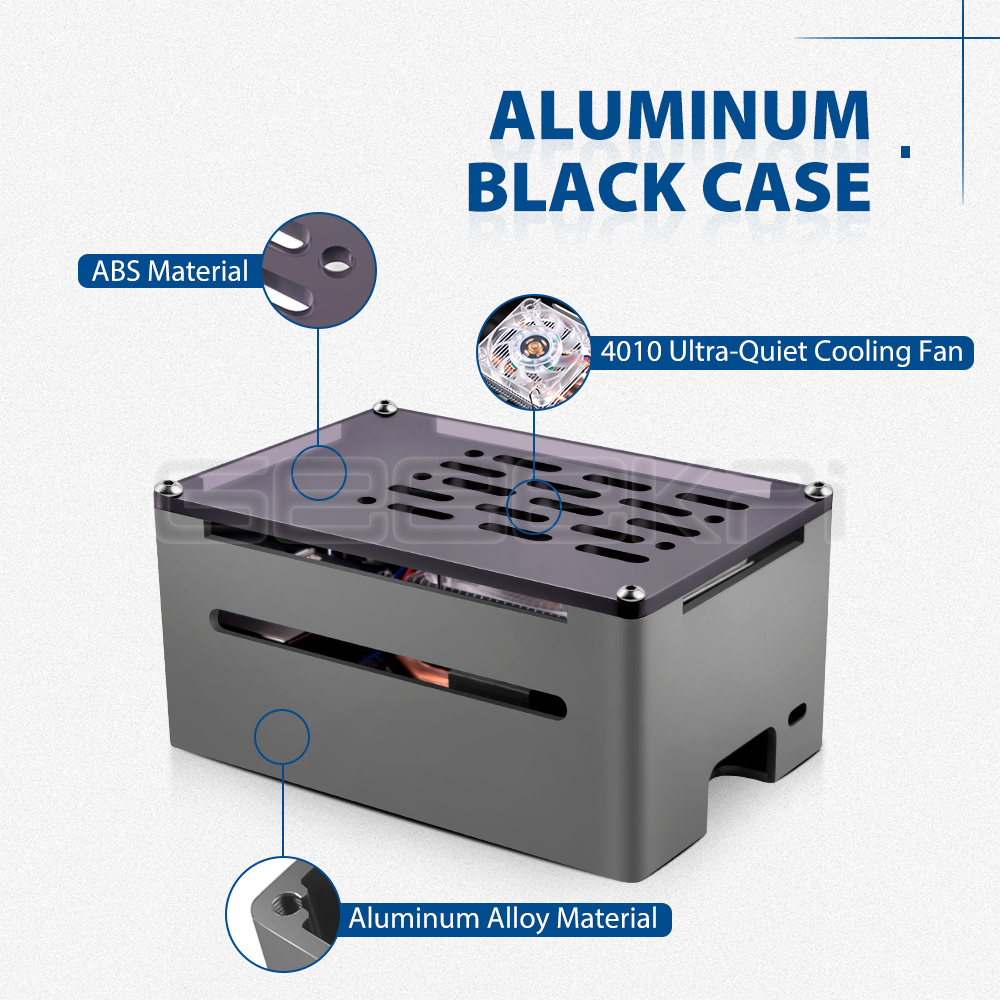GeeekPi Caixa de tijolo de alu - Argon One V3 M.2 Nvme Case avaliação e preço