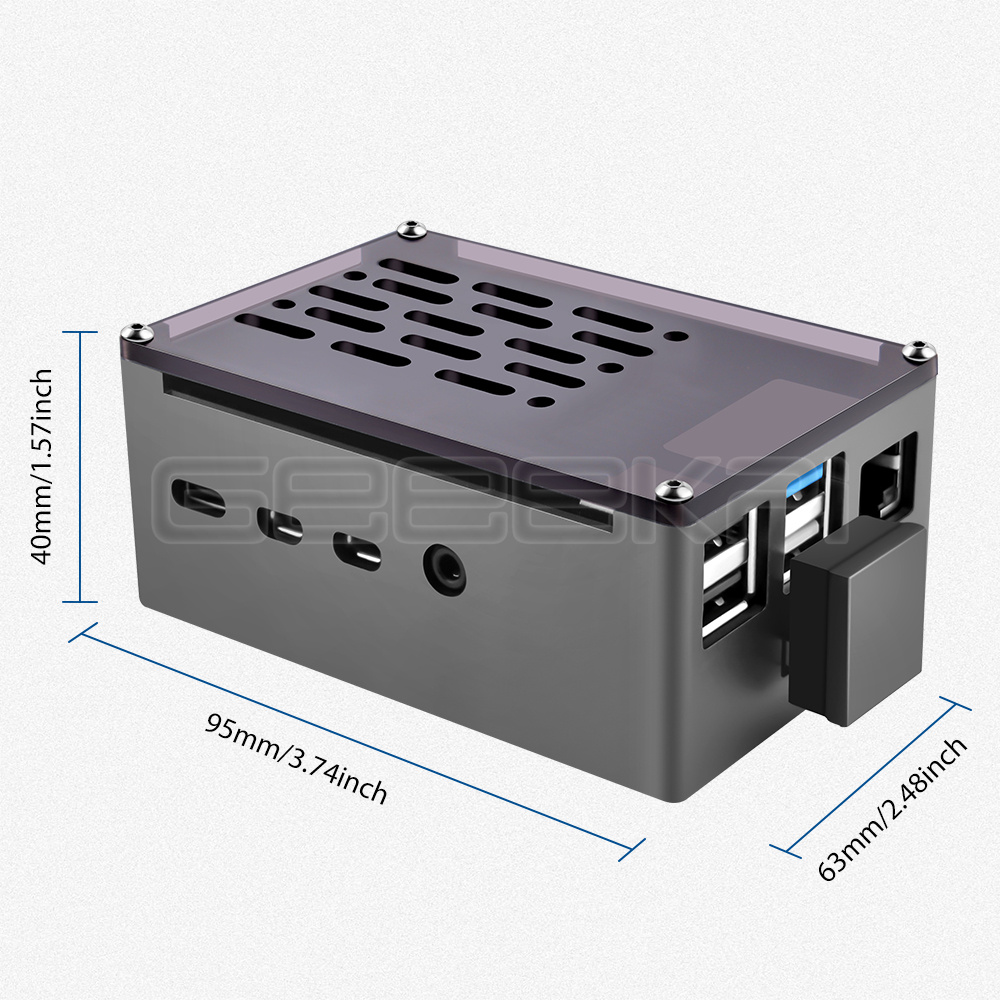 GeeekPi Caixa de tijolo de alu - Argon One V3 M.2 Nvme Case avaliação e preço
